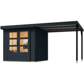 Karibu Gartenhaus Jupiter C Set 453x235 cm (anthrazit),