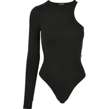 URBAN CLASSICS Organic Stretch Asymmetric Langarm-body Black L