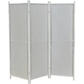 Merxx Paravent Weiß 183 x 3 x 183 cm