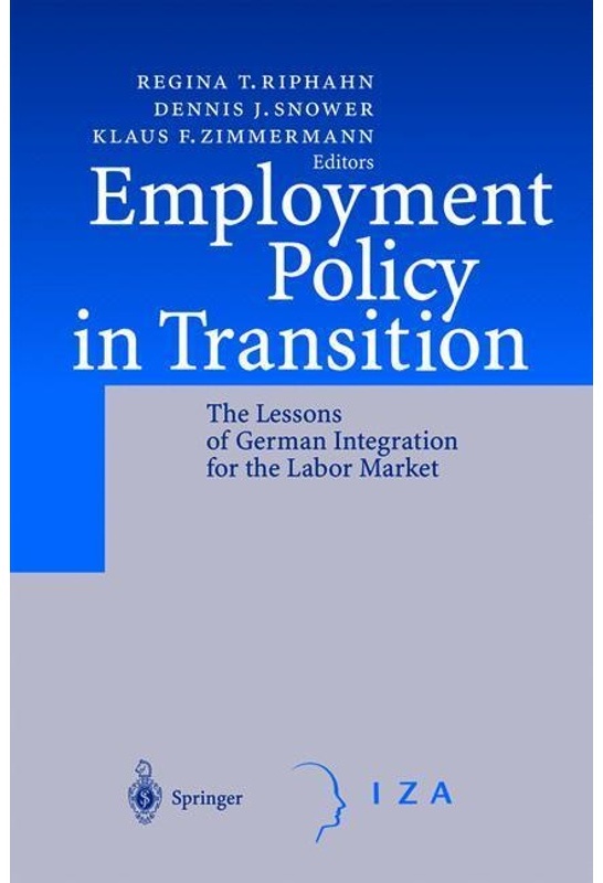 Employment Policy In Transition, Kartoniert (TB)