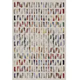 Bamyum Zola Bedruckter 80x300 Teppich Chenille-Druck Maschinell Hergestellt 80 x 300 cm (80 x 300 cm)