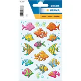Herma Aufkleber Fische Meer 42 Stück