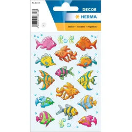 Herma Aufkleber Fische Meer 42 Stück