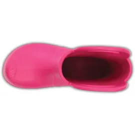 Crocs Handle It Rain Boot K, Unisex-Kinder Gummistiefel, Pink 23/24 - Rosa