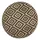 vidaXL Sitzpuff Handgefertigt 45 x 30 cm Jute Schwarz