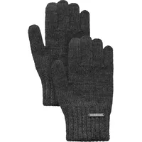 Chillouts Strickhandschuhe "Jamila Glove", Damen, grau (dunkelgrau melange), Feinstrick,