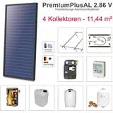 solarbayer� Solarbayer PremiumPlusAL Solarpaket 4 Stock Bruttofläche 11,44 m2 vertikal