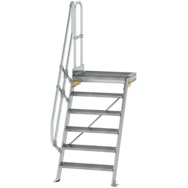 Günzburger MUNK Aluminium-Treppe Plattform 60° 6 Stufen