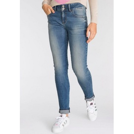 LTB Slim-fit-Jeans »MOLLY HIGH SMU«, Gr. 26 - Länge 30, RITNOBLUE UND WASH, , 27431544-26 Länge 30