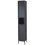 Bega BBK Lucera Hochschrank 32 x 195 cm Grau Metall