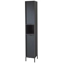 Bega BBK Lucera Hochschrank 32 x 195 cm Grau Metall
