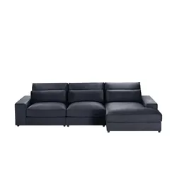 Ecksofa  Branna , grau , Maße (cm): B: 322 H: 88 T: 164