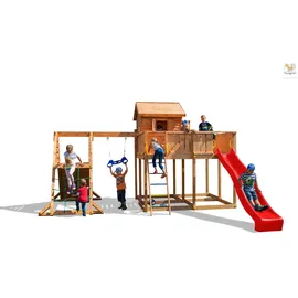 fungoo Spielturm My SPACE_XL Spider+ Teak
