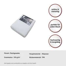 Kayoom Lalee Anti-Slip 125", weiß 70 x 140 cm