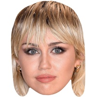 Miley Cyrus (Make Up) Maske aus Karton