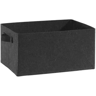 casa NOVA Aufbewahrungskorb HELIUS, Aufbewahrungskorb, Grau, 40 x 30 cm (1 St) grau