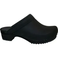 Sanita Clog Wood-Chrissy Open für Damen | Schwarz |