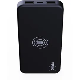 Verico Power Plus Air V2 USB Powerbank, 10,000 mAh, schwarz