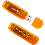 Intenso Rainbow Line 64GB orange