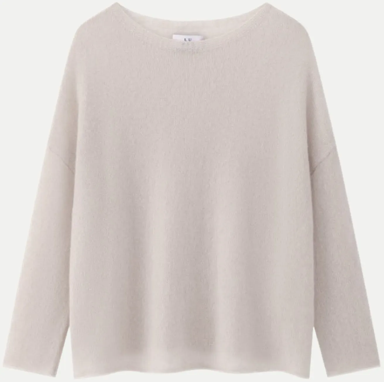 Pullover Ume aus Kaschmir-Seide-Mix Beige M