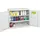 stumpf metall Stumpf Umweltschrank BP-2 lichtgrau + 2 Auffangwannen durchgehend - 7597007