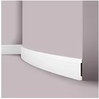 NOEL & MARQUET NMC FD2 Flex WALLSTYL Flexible Zierleiste Stuckleiste Zeitloses Klassisches Design Weiß