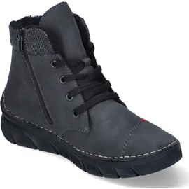 Rieker Winterboots, mit softem Schaftrand grau