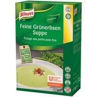 Knorr feine Grünerbsen Suppe 2,7 kg)