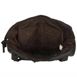 GREENLAND Nature Femi & Nine Schultertasche Leder 38 cm schwarz