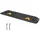 Vevor Schwellenrampe Vollgummi 15 Tonnen Tragfähigkeit 113x24,1x2,5cm Rollstuhlrampe