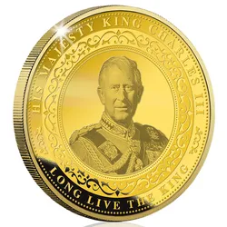 Gedenkausgabe zu Ehren von König Charles III. – Gold-Edition