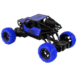 LeanToys RC-Auto Geländewagen CH RTR blau/schwarz (1:18)
