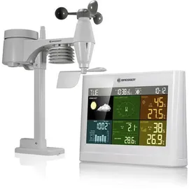 Bresser 5-in-1 Comfort Wetter Center Weiß 7002550GYE000