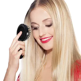 Boao 2er Pack Faltbare Haarbürsten mit Spiegel