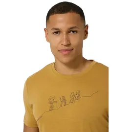 super.natural Hiking Tee blau M