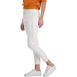 Monari Hose Bequem Weiß 38