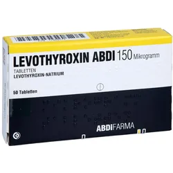 LEVOTHYROXIN Abdi 150 Mikrogramm Tabletten 50 St
