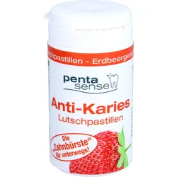 Penta-Sense Anti-Karies Lutsch. Erdbeere 30 ST