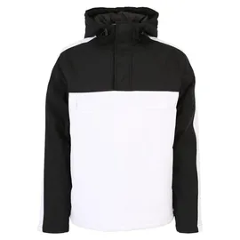 URBAN CLASSICS 3-tone Padded Kapuzenpullover White / Black / Black XL