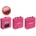 RØDE Microphones RØDE Mikrofon-Funksystem Wireless GO Gen 3 Pink + Bonus In-Ear Kopfhörer, Mikrofon