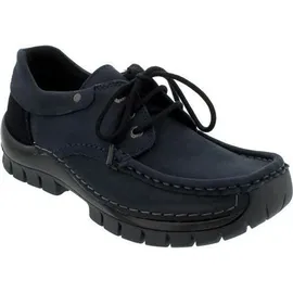 WOLKY Komfort Mokassins Fly Winter Damen Blau 42
