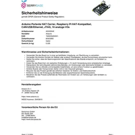 Arduino ASX00049 Hat Carrier