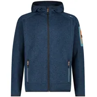 CMP MAN Jacket FIX Hood bluesteel-antracite 09MR, 56