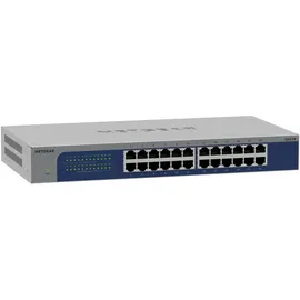 Netgear 24-Port Gigabit Ethernet Unmanaged Switch (GS524): Desktop-, Wand- oder Rack-Befestigung
