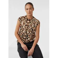 Comma, Bluse, schwarz|mehrfarbig, 42