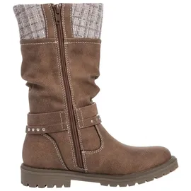 s.Oliver Stiefel Stiefel Kunstleder/Textil - braun, 33 EU