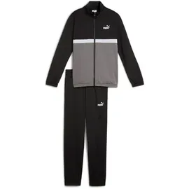 Puma Poly Colorblock Jungen Anzug, schwarz