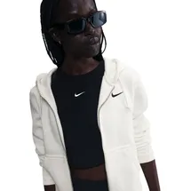 Nike Sportswear Phoenix Full-Zip Damen T-Shirt, weiß - XS