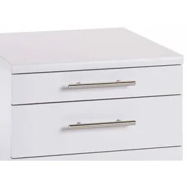 MÖBELPARTNER Serie 527 Rollcontainer 41,6 x 56,9 x 50 grau