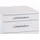 MÖBELPARTNER Serie 527 Rollcontainer 41,6 x 56,9 x 50 grau